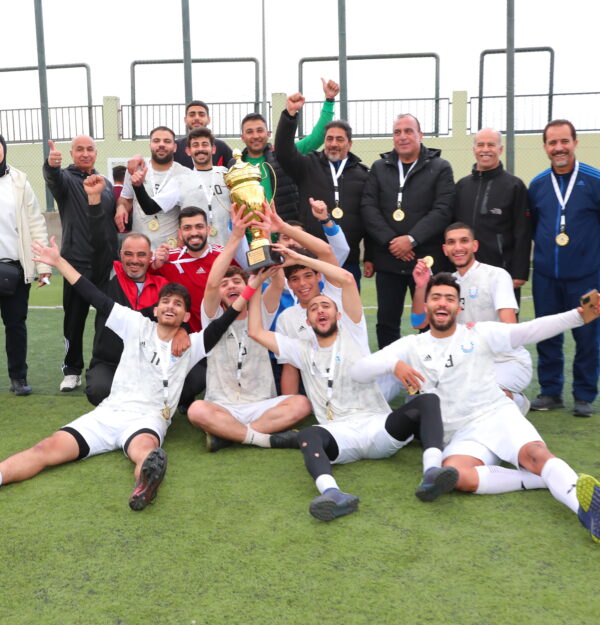 جامعة العلوم والتكنولوجيا تتوج بلقب بطولة خماسي كرة القدم للطلاب ضمن الدورة الرياضية الشتوية للجامعات الأردنية