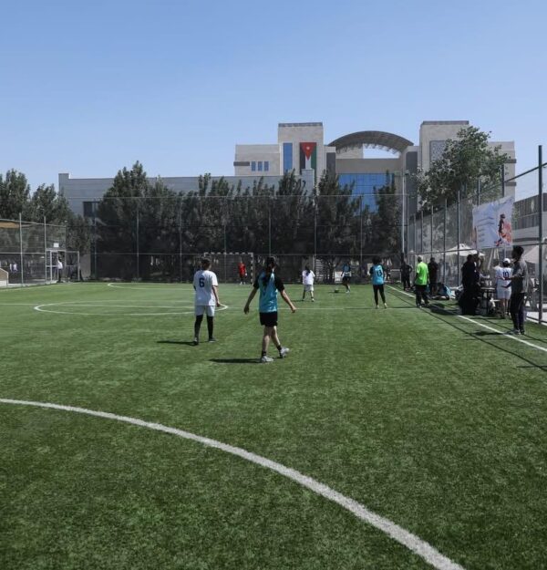 مقتطفات من بطولة كرة القدم للأناث والتي يقيمها الاتحاد الرياضي للجامعات الأردنية في رحاب مقر الاتحاد جامعة الشرق الأوسط